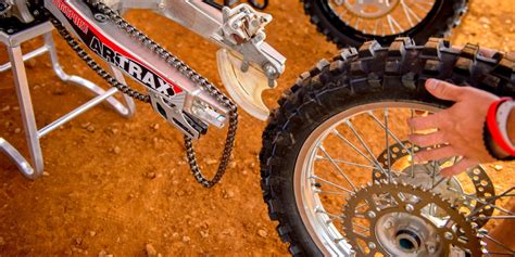 Changing Dirt Bike Tire